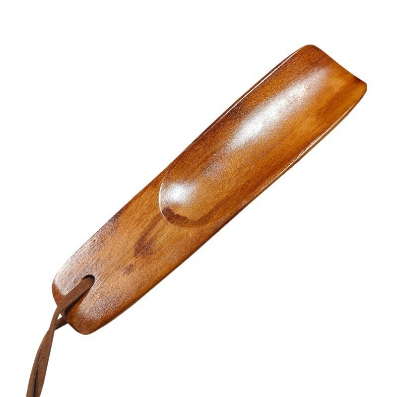 Solid Wood Shoehorn – Kućni i putni dodatak, književni retro stil