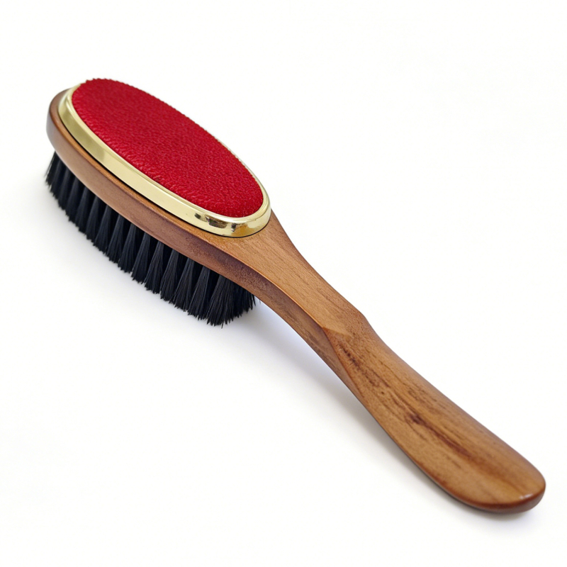 Trofunkcijska četka za odjeću, model Shoe Horn, stil ravna drška, Lineneng