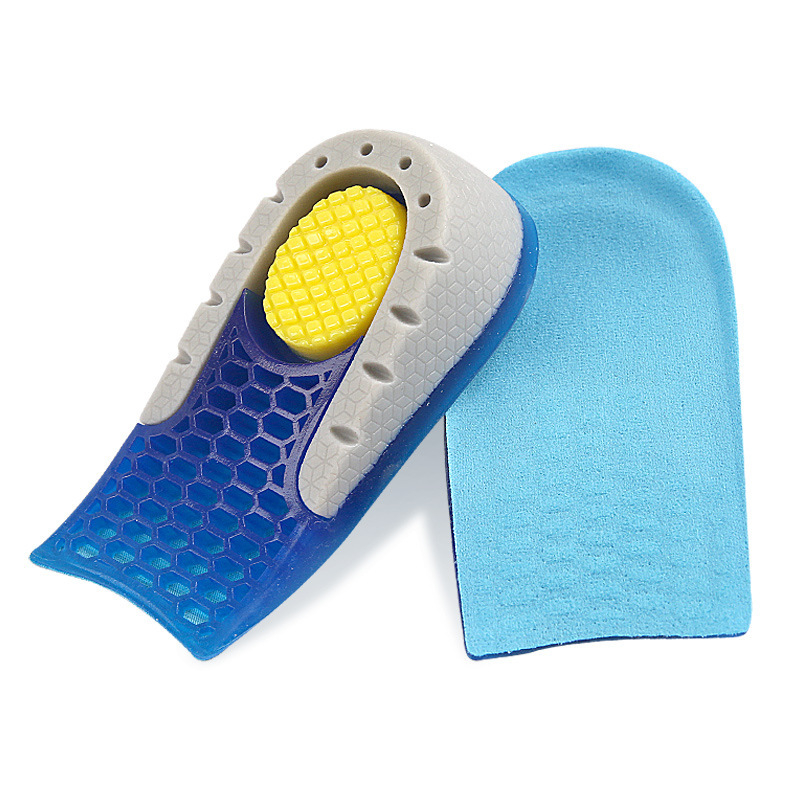 Podizna polovična uloška za cipele, mekana, prozračna PU, podesiva, model 041, unisex (Funkcija uloška: Podizanje; Kategorija uloška: Polovična uloška; Stil: Polupodloga; Model: 041; Spol: Unisex)