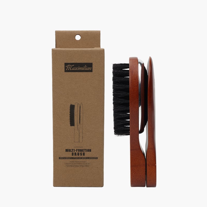 Višenamjenska četka za zimski vuneni kaput, dvostruka četka za prašinu i dlake, drveni držač, Yingte, lansirano 2024