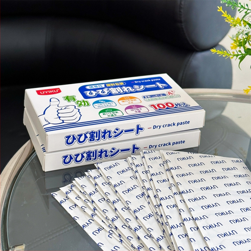 UYIKU-100 Flasteri za ispucale ruke i petu – jednokratna upotreba, zaštita od prašine, materijal: tkanina, univerzalno