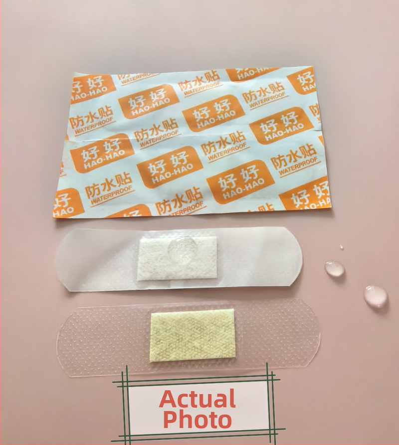 Vodootporan proziran PE flaster, ultra-tanki, za kupanje i plivanje, 0,05 mm debljine, pokriva ožiljke.