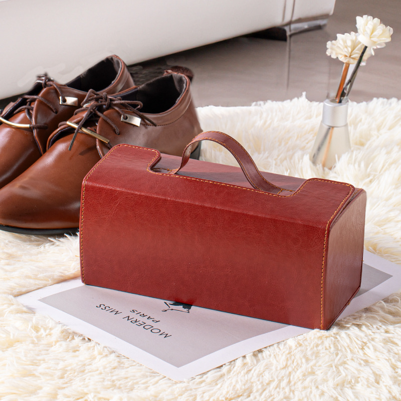 Set de pensule pentru pantofi cu păr de cal – îngrijire a pielii, curățare și lustruire