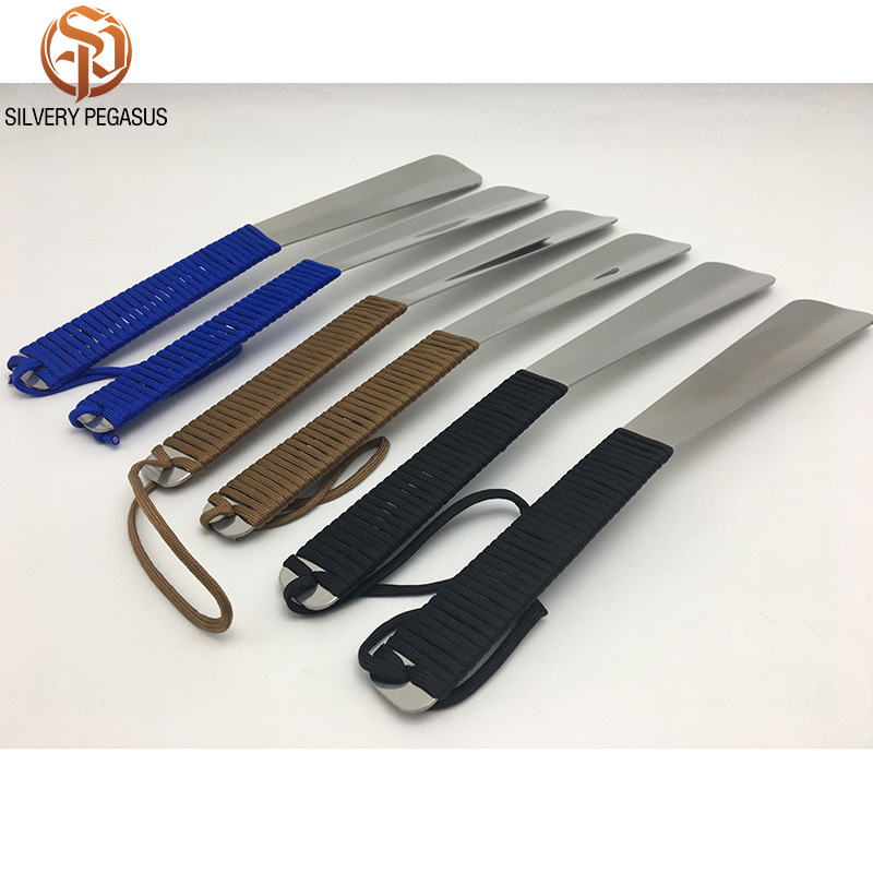 Ribbon model shoehorn, branda Silver Overflow, za cipele, težina 0,2 kg, pogodno za sve sezone