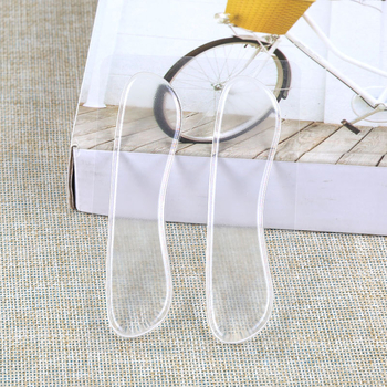 Perne din gel pentru toc – anti bășici, design transparent cu imprimeu