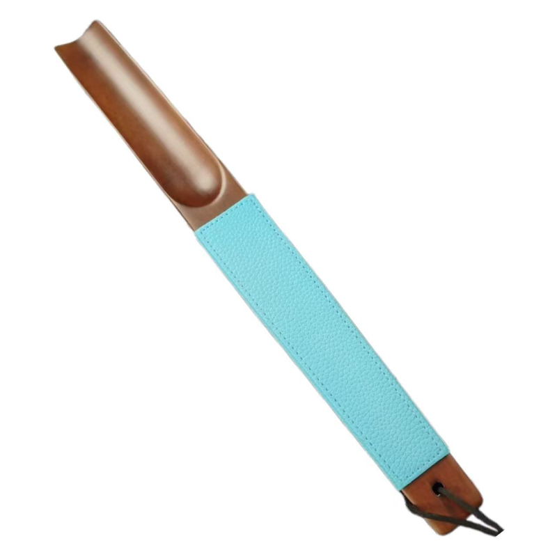 Drveni shoe horn s logom, prijenosni, s visećim užetom i resicom, korejskog stila, mogućnost prilagodbe