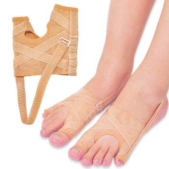 Prilagodljivi korektor protiv klizanja za valgus velikog i malog prsta, dišni zaštitnik za stopalo s dvostrukom mrežom