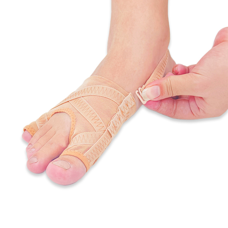 Prilagodljivi korektor protiv klizanja za valgus velikog i malog prsta, dišni zaštitnik za stopalo s dvostrukom mrežom
