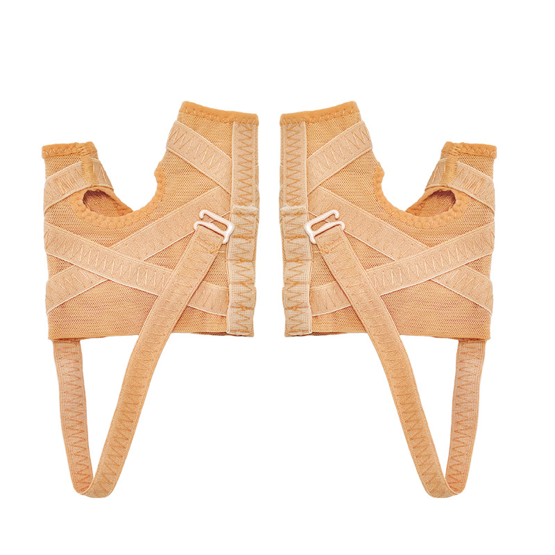 Prilagodljivi korektor protiv klizanja za valgus velikog i malog prsta, dišni zaštitnik za stopalo s dvostrukom mrežom