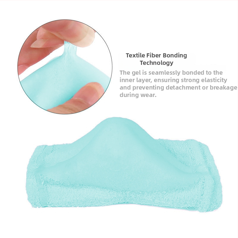 Gélové ponožky na členky – set s hydratačným gélom a výživnou exfoliačnou starostlivosťou o nohy; Model Anti-Friction, Značka Shulifa, Materiál: perová priadza, Štýl: polovičné ponožky, casual, Kód: HXB-087