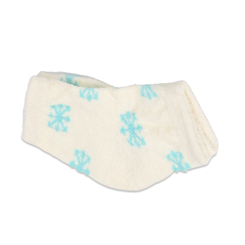 Σετ γκέλ κάλτσες αστραγάλου με ενυδατικό τζελ και θρεπτική απολεπιστική φροντίδα ποδιών; Anti-Friction μοντέλο Shulifa, Υλικό: Feather Yarn, Στυλ: Half Socks, Daily Casual, Κωδ: HXB-087