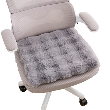 Μαξιλάρι καθίσματος — Τεχνητή γούνα κουνελιού; Γέμισμα: σφουγγάρι; Μινιμαλιστικό στυλ; Για σαλόνι, υπνοδωμάτιο, μελέτη, γραφείο και τραπεζαρία; Χειμερινή κυκλοφορία 2025