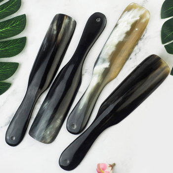 Lingură de încălțăminte din corn de yak, design ergonomic și simplu; Model: Mic/Mediu/Mare; Brand: Remembering qingsi