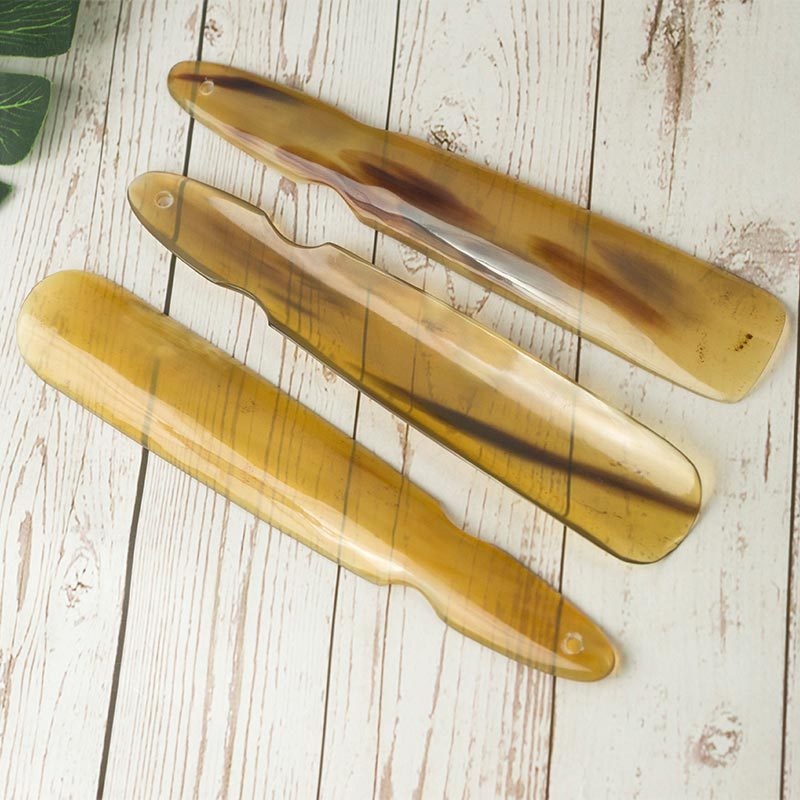 Lingură de încălțăminte din corn de yak, design ergonomic și simplu; Model: Mic/Mediu/Mare; Brand: Remembering qingsi