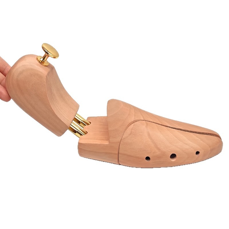 Fából készült cipőfeszítő, állítható és bővíthető, gyűrődés- és deformációmentes, sportcipők és bőrcipők számára, minden évszakban