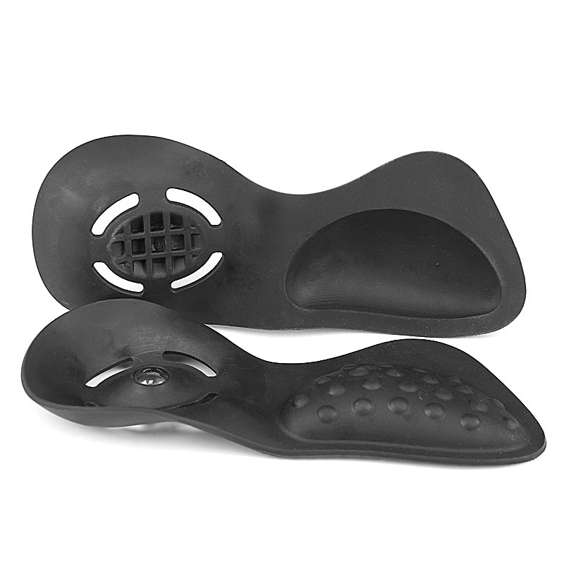 Talpă magnetică cu sprijin pentru arc și design cu semi-pads pentru tălpi plate, masaj și absorbție a șocurilor, pernă spate cu decupaj (potrivit pentru încălțăminte sport, pantofi din piele, cizme, casual și de lucru)
