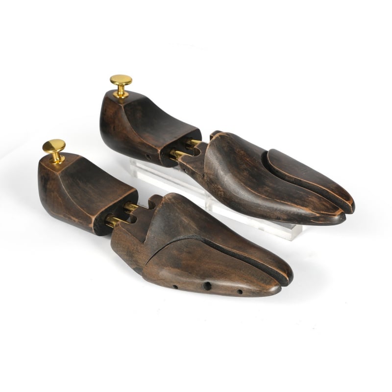 Întinzător de pantofi din lemn, last cu formă completă Hemu, pentru pantofi din piele, anti-pliere și deodorant