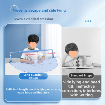 Drevený korektor držania tela pre deti — jar, žiaci základnej školy, korekcia postoja pri písaní a ochrana zraku