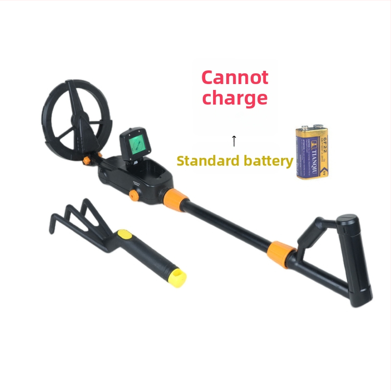MD-1008A Detektor kovov pre deti; rozsah detekcie 0–40 cm; detekuje mince, medené mince a zlaté prstene; zvukový alarm.
