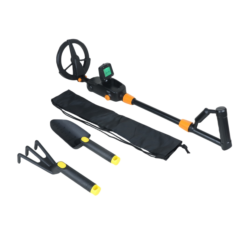 MD-1008A Dječji detektor metala; domet detekcije 0–40 cm; prepoznaje novčiće, bakrene novčiće i zlatne prstene; zvučni alarm.