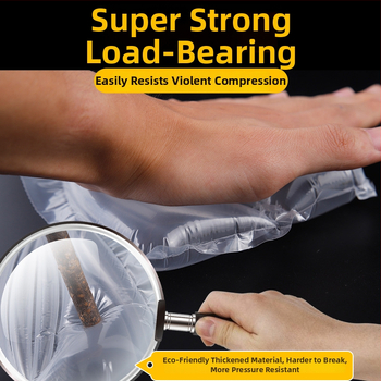 Najlon napuhljivi kalup za cipele i rastezanje s velikim mjehurićima filma, promjer 165 mm, visina 75 mm, širina filma 17 mm; sprječava nabor i deformacije.