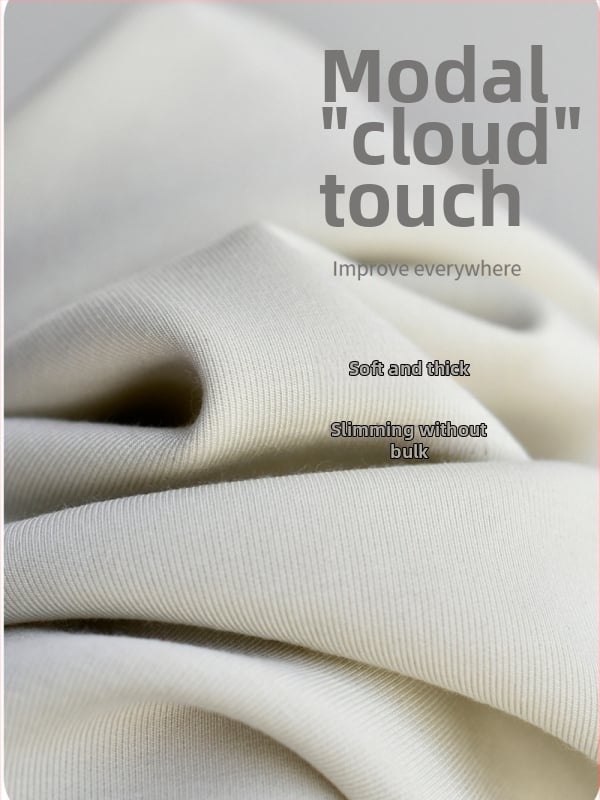 Παντελόνια φλάερ από μείγμα μόνταλ-πολυεστέρα, ψηλή μέση, ελαφρώς φαρδιά, casual παντελόνια με υψηλή ελαστικότητα