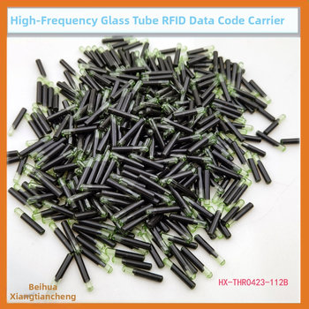 HF RFID etiketa u staklanoj cijevi za kalup obuće – ICODE serija, 13,56 MHz, memorija 112×8, čitanje/pisanje 0,01 s, 100000 ciklusa pisanja