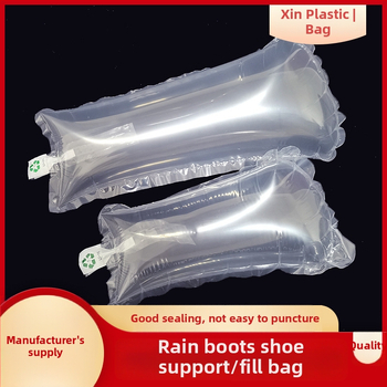 Nafukovacia podpora obuvi pre dažďové čižmy; Materiál: PE+PA; Prispôsobenie: áno; Použitie: polstrovaná podpora obuvi pre čižmy do dažďa; Značka: Xin Plastic Products Factory