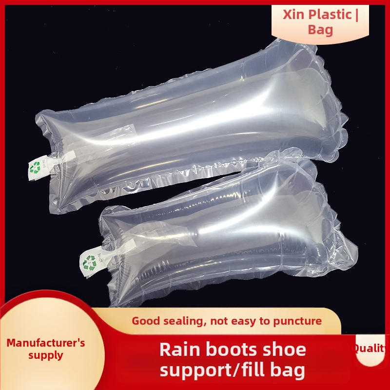 Nafukovacia podpora obuvi pre dažďové čižmy; Materiál: PE+PA; Prispôsobenie: áno; Použitie: polstrovaná podpora obuvi pre čižmy do dažďa; Značka: Xin Plastic Products Factory