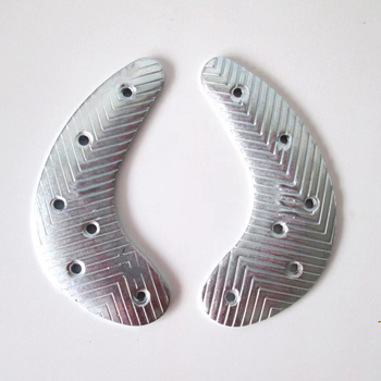 Железни плочи за предно стъпало и пета за кожени обувки – сплав, антиизносоустойчиви и противохлъзгващи, ремонтни материали за обувки