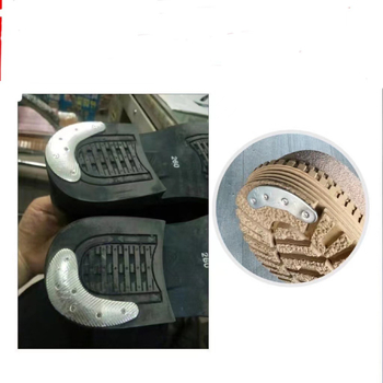 Железни плочи за предно стъпало и пета за кожени обувки – сплав, антиизносоустойчиви и противохлъзгващи, ремонтни материали за обувки