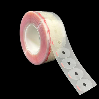 Etichete antiderapante pentru procesarea ochelarilor | Material de bază PET, adeziv acrilic, grosime 0,08 mm, rezistență la temperaturi 0–130 °C, aderență ridicată