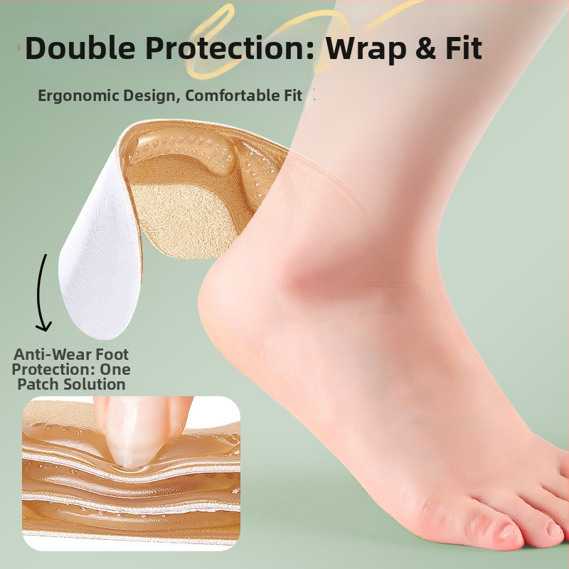 Protiskĺzová podložka na pätu pre loafery a kožené topánky | všetky ročné obdobia | polovica veľkosti podložka | Footprint Tribe