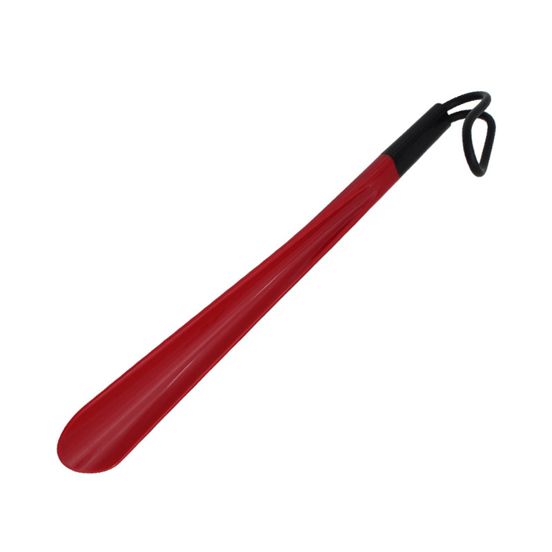 Shoehorn din plastic, cu mâner lung, design de agățare, ajutor pentru îngrijire