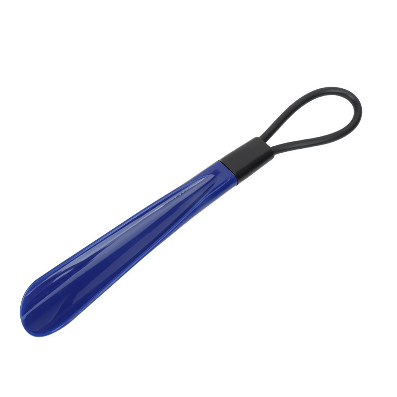 Shoehorn din plastic, cu mâner lung, design de agățare, ajutor pentru îngrijire