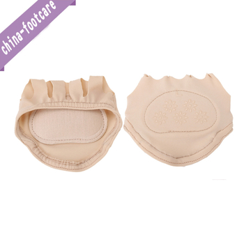 Șosete pentru partea anterioară a piciorului cu cinci degete pentru pantofi cu toc — subțiri, respirante, absorbante la transpirație, cu pernă invizibilă pentru vârful degetelor