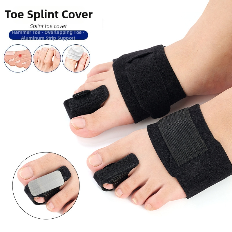 Nastaviteľný kompresný návlek na prst nohy – ochrana Hallux Valgus s oporou z hliníkovej platne, oddelovač prstov, značka Shulivan, model HXB-160