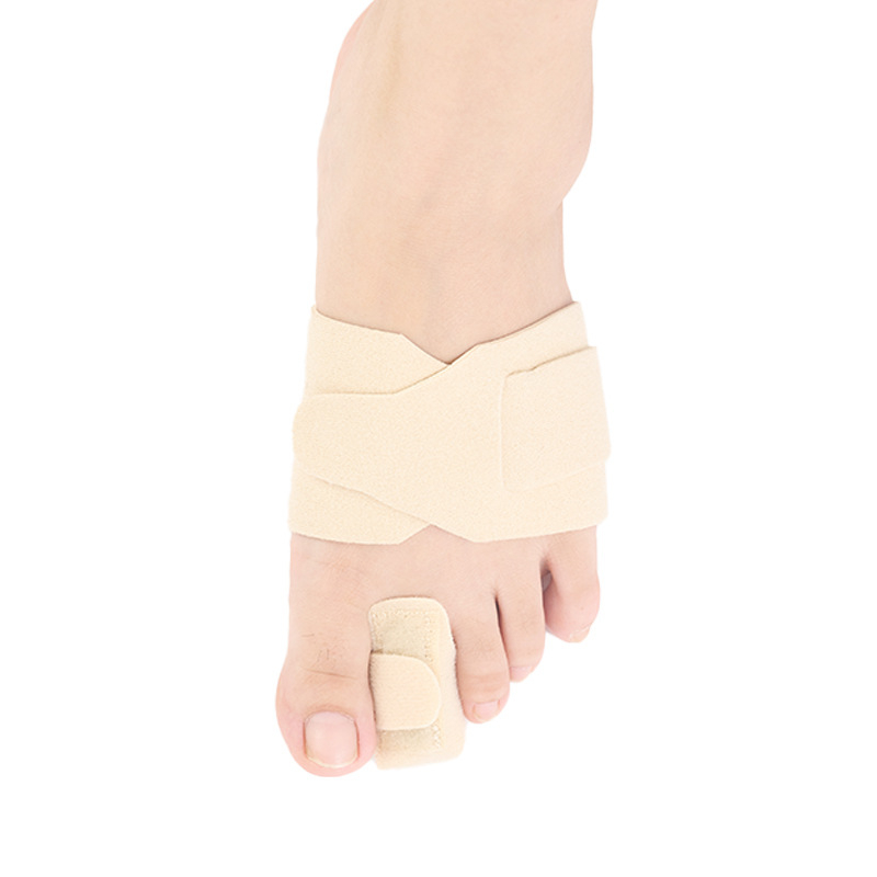 Prilagodljiva kompresijska narukvica za prst na nozi – zaštita Hallux Valgus s aluminijskom pločom za potporu, razdjelnik prstiju, brend Shulivan, model HXB-160