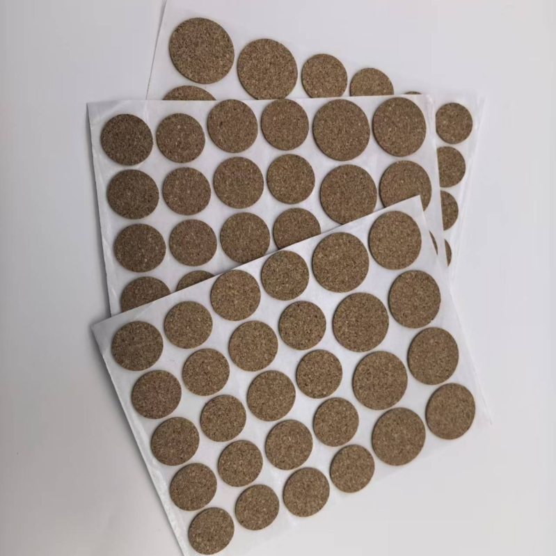 Covor autoadeziv din plută, de înaltă densitate, anti-derapare și izolație pentru pahare din sticlă și ceramică