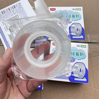 Nano dvojstranná lepiaca páska — vysoká viskozita, priehľadná, vodeodolná, protišmyková, bez zvyškov