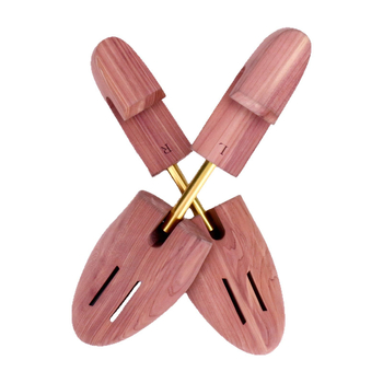 Extensor de pantofi din lemn, reglabil, pentru pantofi din piele, protecție a formei, anti-pliere și deodorare