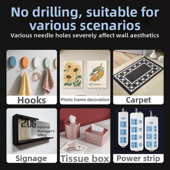 Nano kétoldalú ragasztó szalag, nagy átláthatóságú, hőálló 20–350°C, 1–2 mm vastagság, szilika-gél ragasztórendszerrel, kozmetikai dobozok zárásához