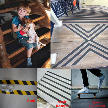 Xiuyou protisklzová páska na podlahy (PVC podklad, hrúbka 0,8 mm, akrylové lepidlo, papierové jadro, vysoká viskozita)