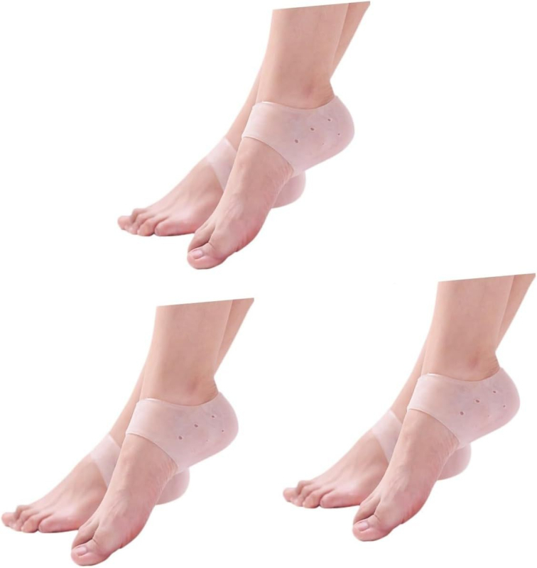 SEBS κάλυμμα φτέρνας – ενυδατικό, αντι-ραγμών, διαπνέον, για όλες τις εποχές, στυλ: κάλτσες, καθημερινή χρήση