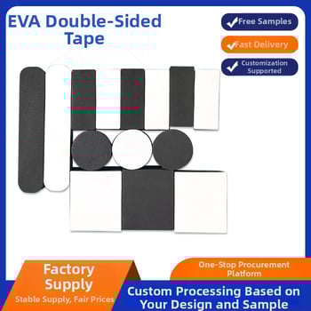 EVA dvostrano ljepljive spužaste podloške za stopala, viskozna viskoznost; oblik traka i kruga; protuklizne i ublažavajuće udare