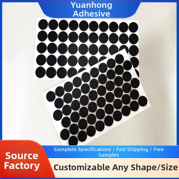 Kruhové silikónové podložky na nohy a tesniaca podložka k držiaku telefónu — samolepiace, protišmykové a tlmenie vibrácií