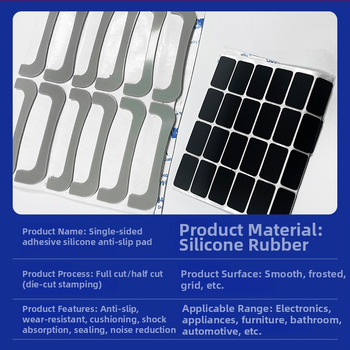 EVA protisklzová podložka s lepiacou zadnou stranou, EVA pena, štvorcový alebo kruhový tvar, pôvod Huizhou, značka Ming Zhongda