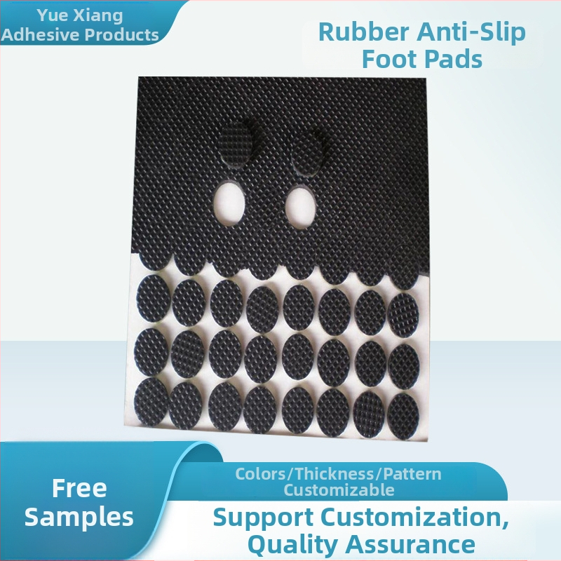 Gumená protisklzová podložka pod nábytok a zariadenie — prispôsobiteľná, materiál: guma; pôvod: Čína; vhodná pre nohu nábytku, hardvér, reproduktory a stroje