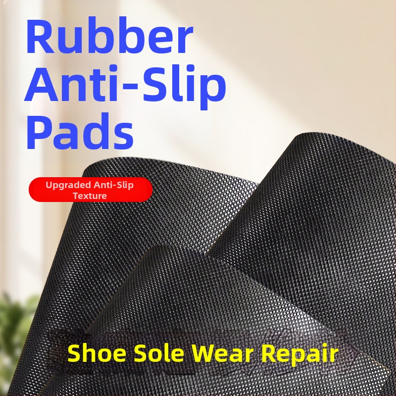 Padă de talpă din cauciuc autoadezivă pentru tocuri înalte și pantofi – antiderapant, protecție împotriva uzurii, funcționare silențioasă