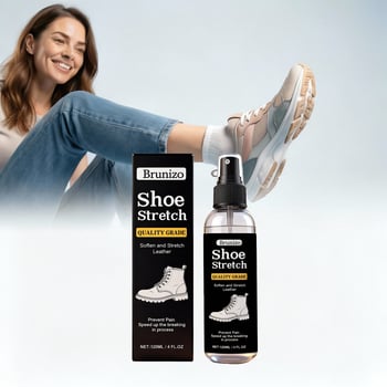 Σπρέι περιποίησης υποδημάτων, κατάλληλο για διάφορα υλικά, απαλύνει και διαστέλλει, μη λεκιάζει, 120 ml